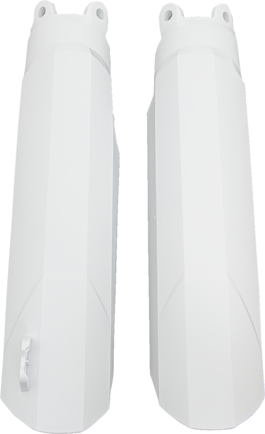 Polisport Fork Guard Cover White - Yamaha YZ125 and More