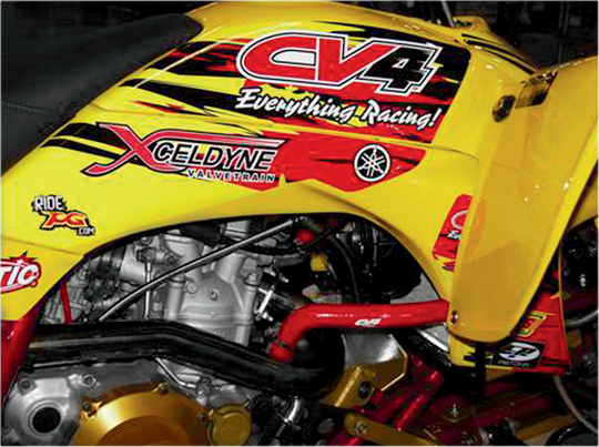 CV4 Performance Radiator Hose Kit Red - Honda CRF150R 2007-2022