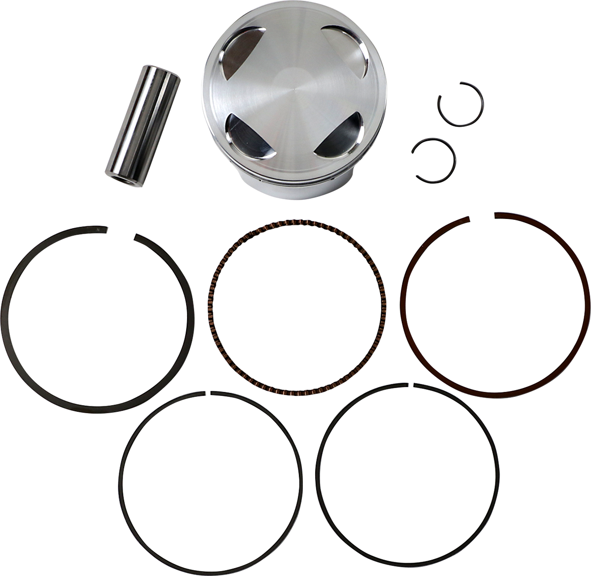 JE Pistons Piston Kit - Honda TRX400EX 99-08 / TRX400X 09-17 - 89.00 mm 12.0:1 CR