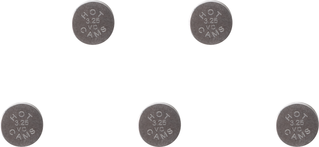 Hot Cams Valve Shim 7.48 X 3.25 5 Pack - Honda CRF250R and More