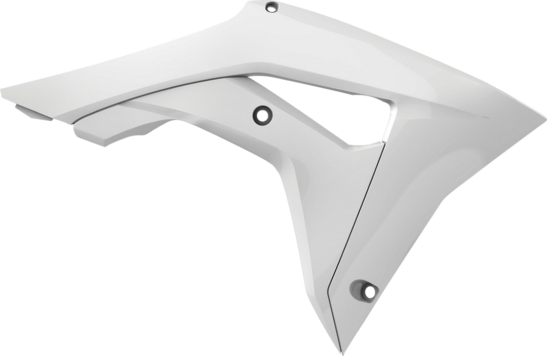 Polisport Radiator Cover White - Honda CRF450R 2017-2020