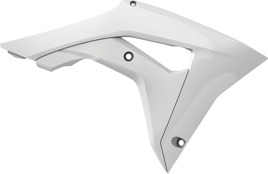 Polisport Radiator Cover White - Honda CRF450R 2017-2020