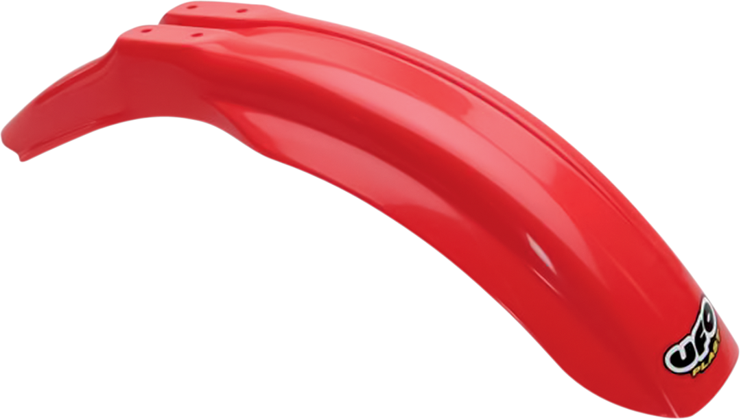 UFO Plast Front Fender Red OEM - Honda XR650R 2000-2007