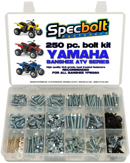 Specbolt 250pc Yamaha Banshee Bolt Kit