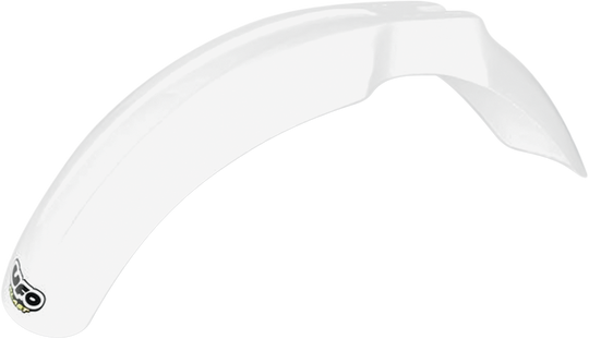 UFO Plast Front Fender White - Suzuki RM125 1989-2000