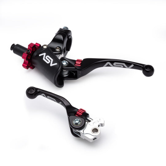 ASV F4 Lever Pair Pack w/ Pro Perch | 1992-2007 Honda CR250R - Dune Goons