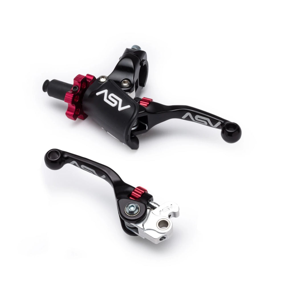 ASV F4 Lever Pair Pack w/ Pro Perch | 2003-2005 Suzuki RM65 - Dune Goons