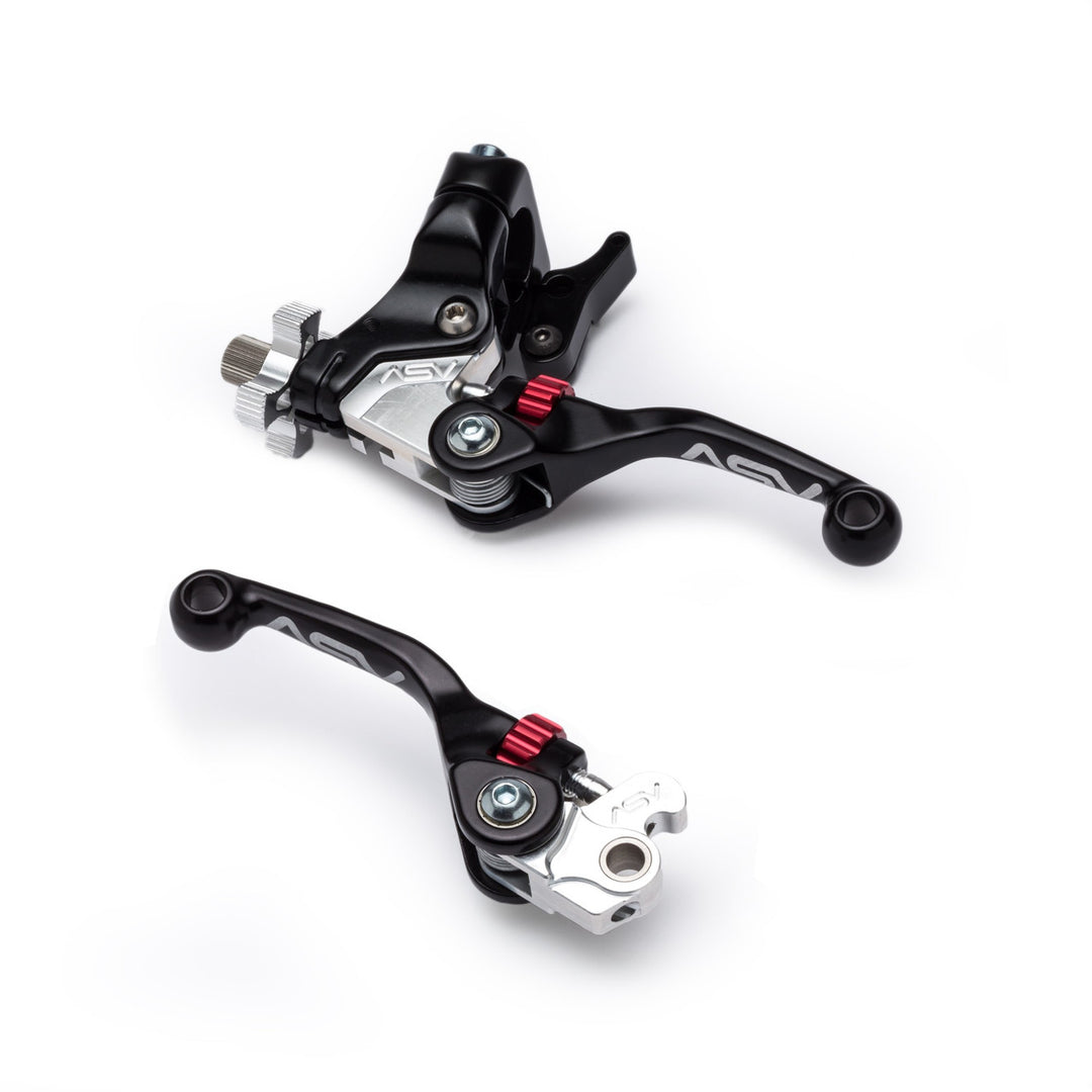 ASV F4 Lever Pair Pack w/ Hotstart Standard Perch | 2007-2026 Honda CRF150R - Dune Goons
