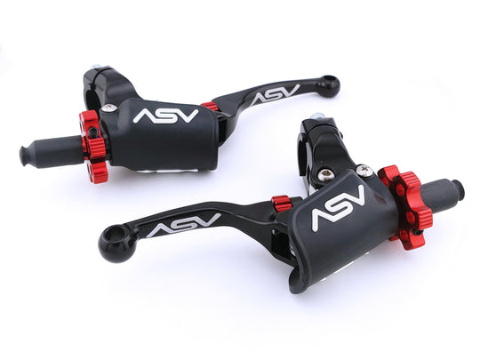 ASV F4 Pair Pack w/ Pro Perch - Suzuki DR-Z 110 125 (Drum Brake) | BCF40506PX