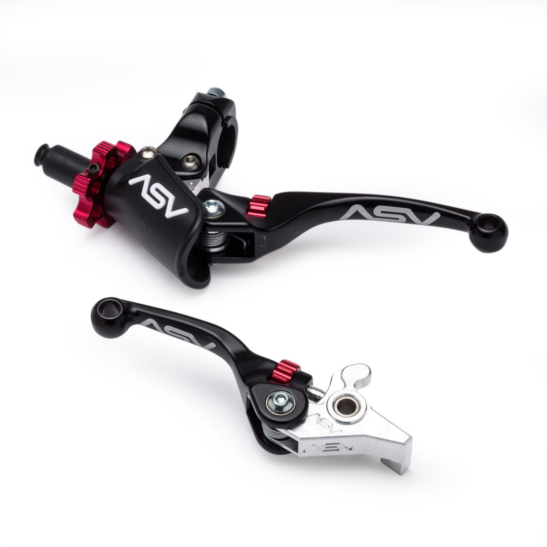 ASV F4 Lever Pair Pack w/ Pro Perch | 2005-2017 Honda CRF450X