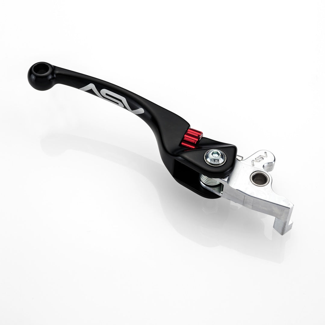 ASV F4 Front Brake Lever | 2008-2026 Kawasaki KLR 650 dirt style brake / street style clutch - Dune Goons