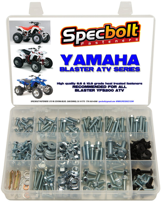 Specbolt 250pc Yamaha Blaster Bolt Kit