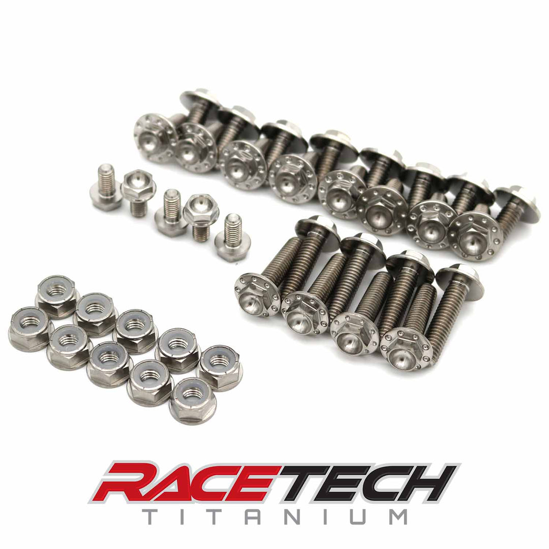 RaceTech Banshee Titanium Fenders & Grill Bolt Kit - Yamaha YFZ350 Banshee 1987-2012