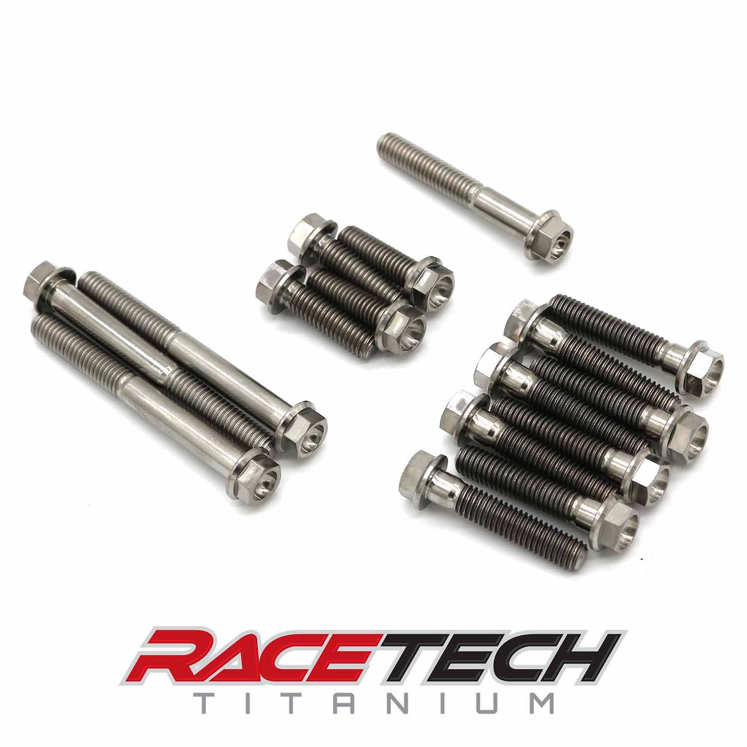 RaceTech Titanium clutch and stator cover bolt kit for Yamaha Banshee