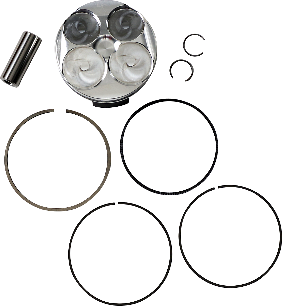 JE Pistons Pro Series Piston Kit - Honda CRF150R 07-12 - 78.00 mm 13.7:1 CR