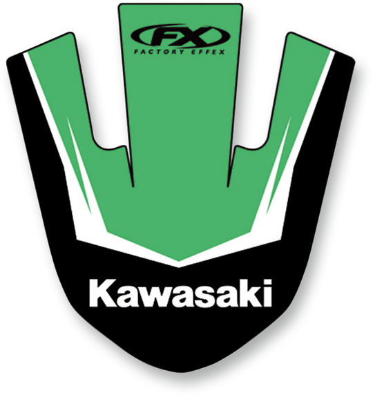 Factory Effex Front Fender Graphic - Kawasaki KX100 1991-2013