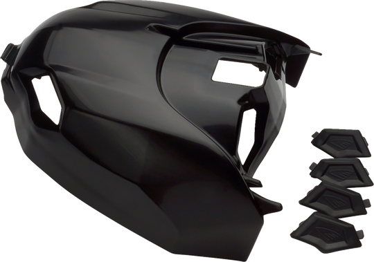 Cycra Air Box Cover Vented Black - Yamaha WR250F and More