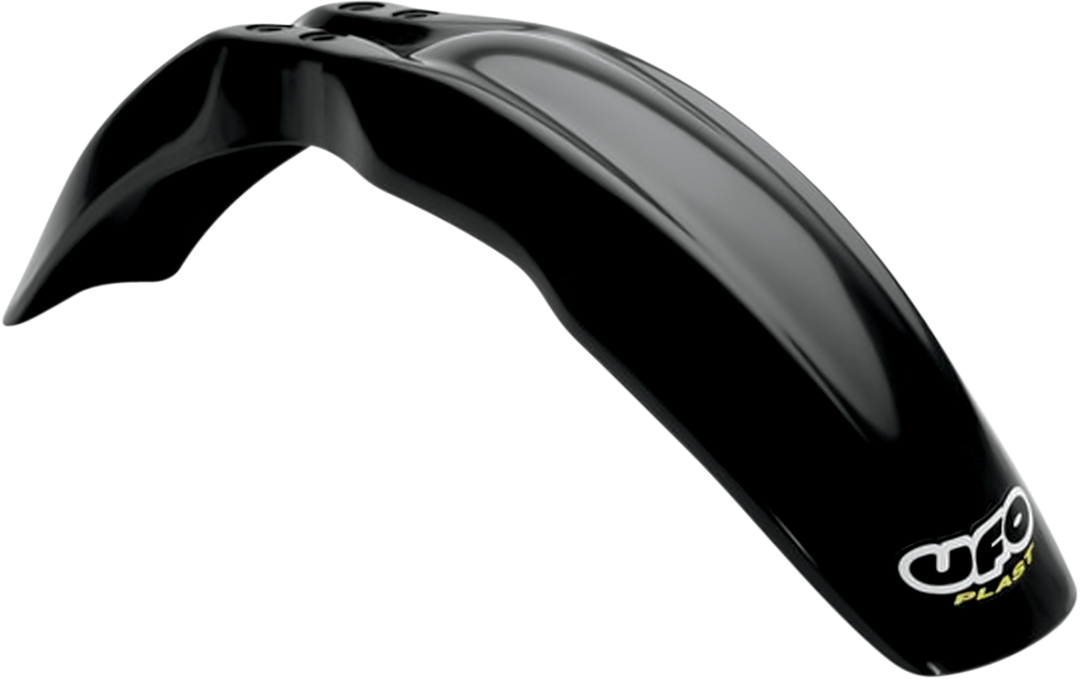 UFO Plast Front Fender Black - Kawasaki KX65 2001-2026