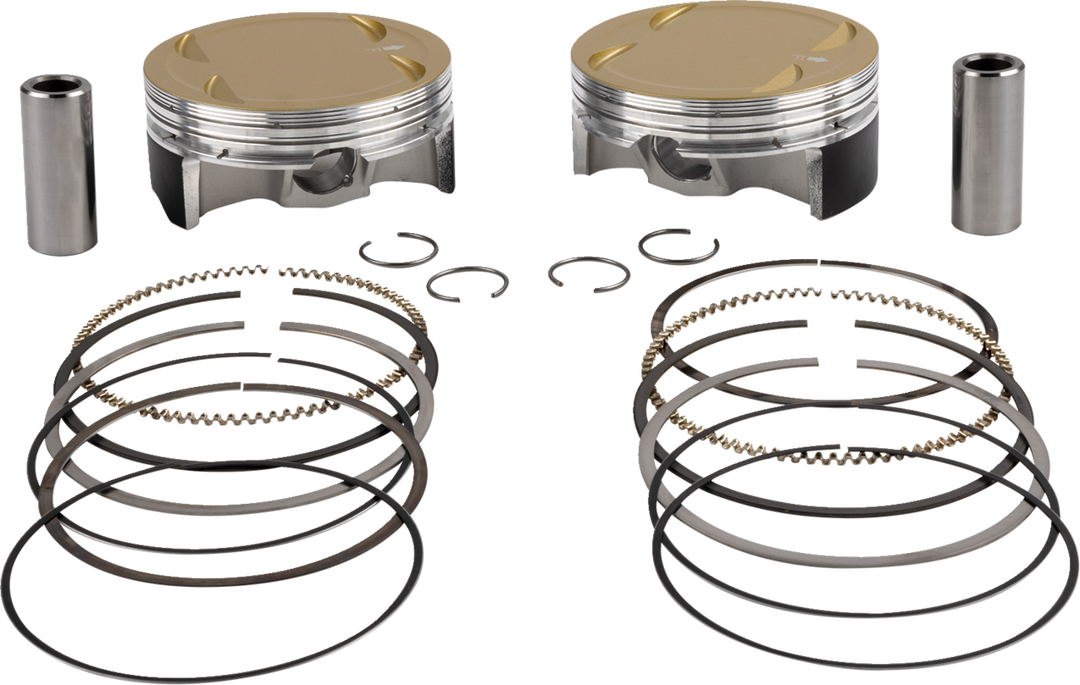 JE Pistons Ultra Series Piston Kit - Harley-Davidson Milwaukee-Eight 114/117 - 4.320" 11.25:1 CR 114"/117" M8