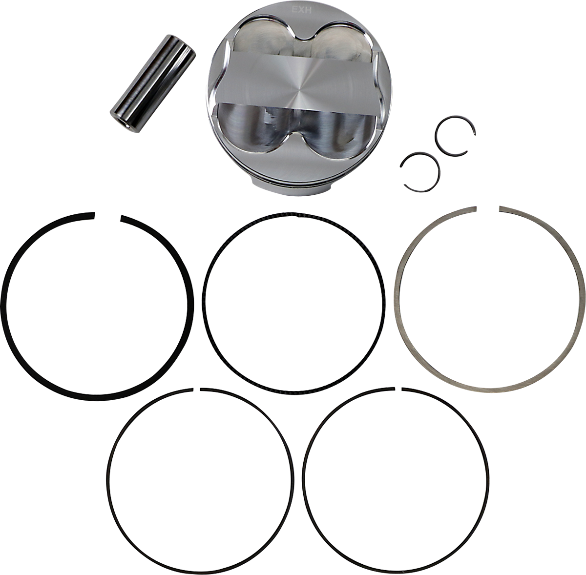 JE Pistons Piston Kit - Suzuki LT-R450 06-09 - 95.50 mm 12.8:1 CR