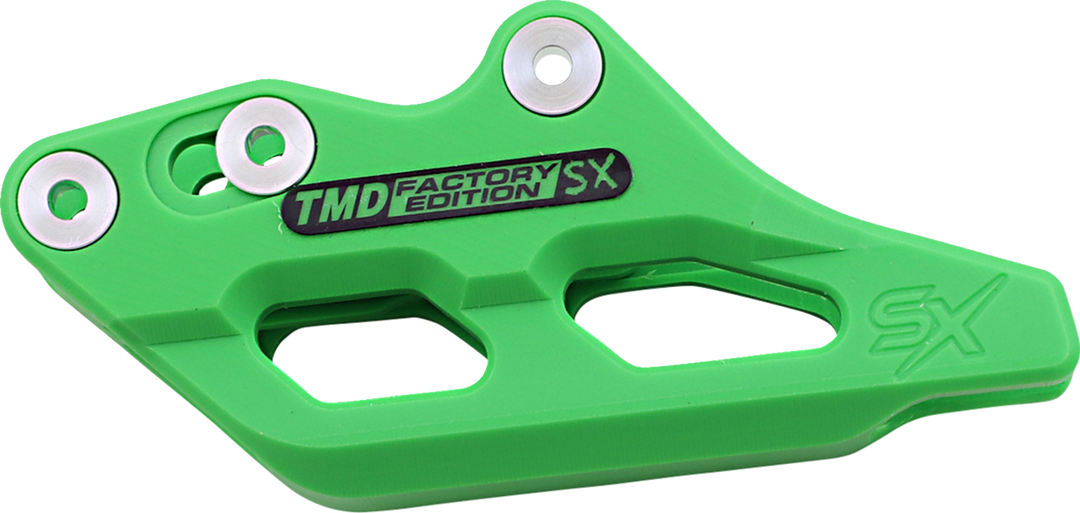 TM Designworks Chain Guide Green - Kawasaki KX250F and More
