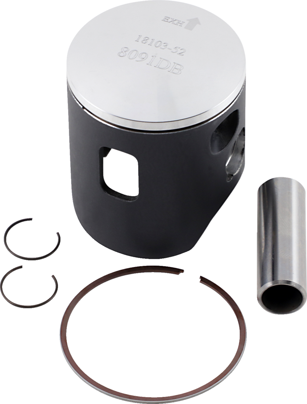 Athena Piston Kit 53.95 Mm - Yamaha YZ125 2002-2004