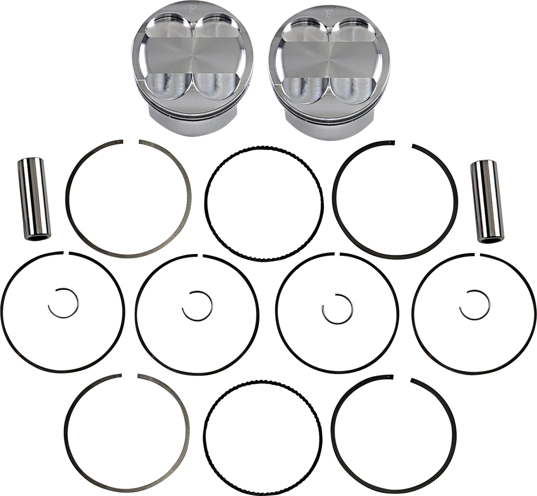 JE Pistons Piston Kit - Kawasaki KVF750 Brute Force 05-11 - 90.00 mm 11.5:1 CR