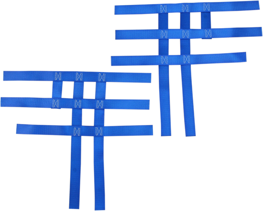 Motorsport Products Nerf Bar Net Blue - Yamaha Banshee and More