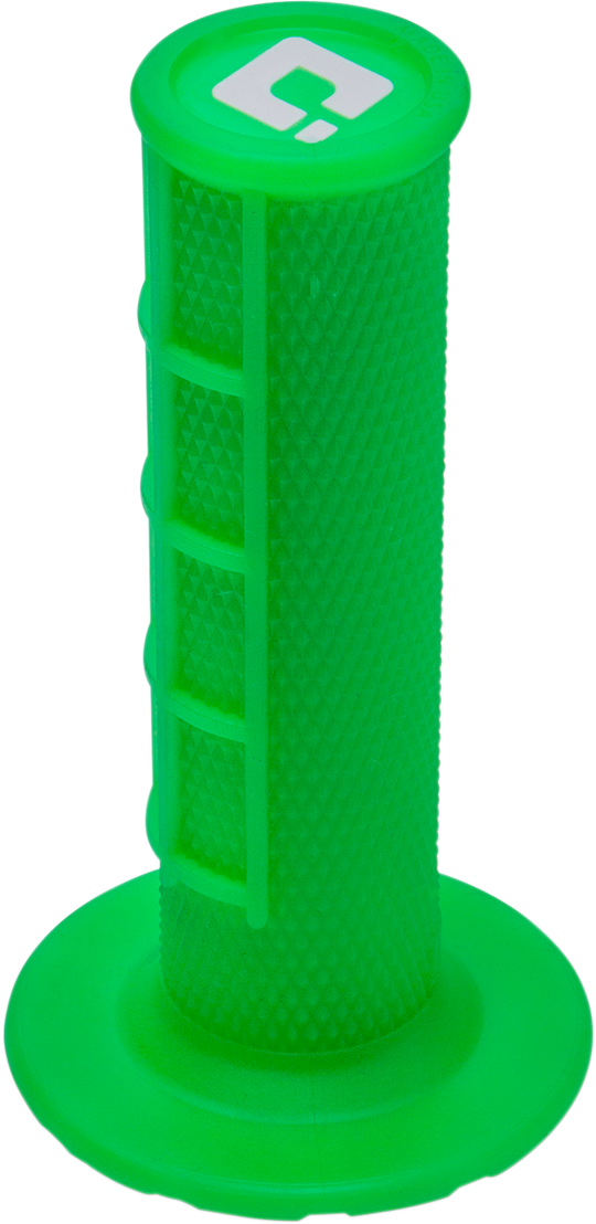 ODI Grips MX Half Waffle Fluorescent Green - Honda CRF450R and More
