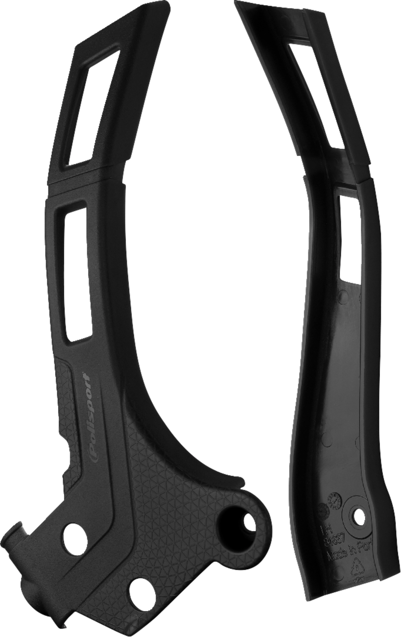 Polisport Frame Guards Black - Yamaha YZ125 and More
