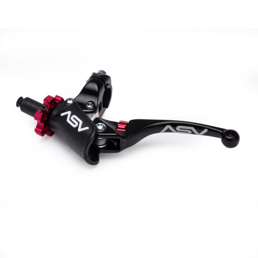 ASV F4 Clutch Lever w/ Pro Perch | 1992-2026 Honda CR125R/CR250R/CR500R/CR85R/CRF100F/CRF110F/CRF150F/CRF230F/CRF250F/CRF250R/CRF250RX/CRF300F/CRF80F
