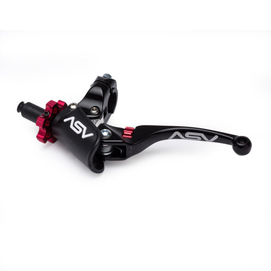 ASV F4 Clutch Lever w/ Pro Perch | 1992-2026 Honda CR125R/CR250R/CR500R/CR85R/CRF100F/CRF110F/CRF150F/CRF230F/CRF250F/CRF250R/CRF250RX/CRF300F/CRF80F
