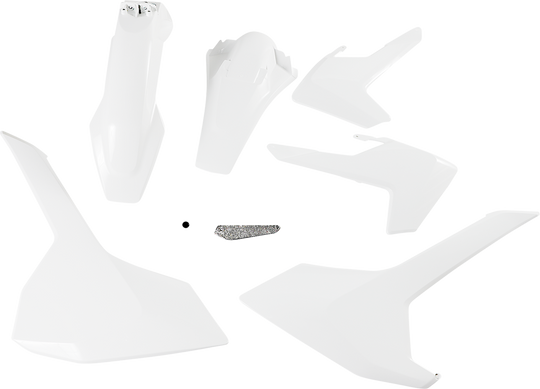 Acerbis Standard Body Kit OEM White - Husqvarna TE250 and More