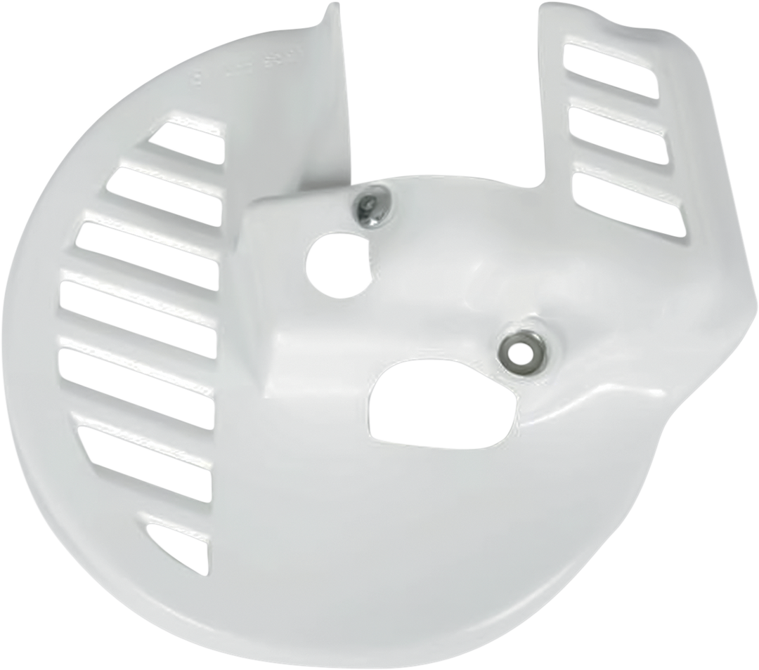 UFO Plast Front Disc Cover White - Suzuki RM125 1992-1995