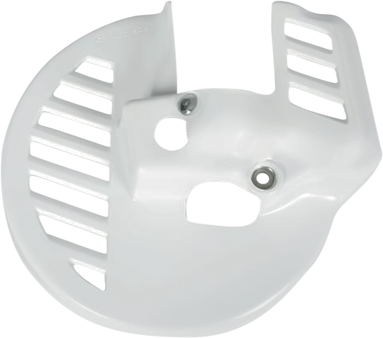 UFO Plast Front Disc Cover White - Suzuki RM125 1992-1995