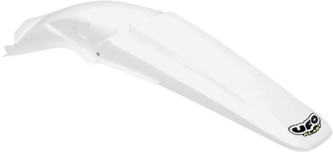 UFO Plast MX Rear Fender White - Honda CR250R 2002-2007