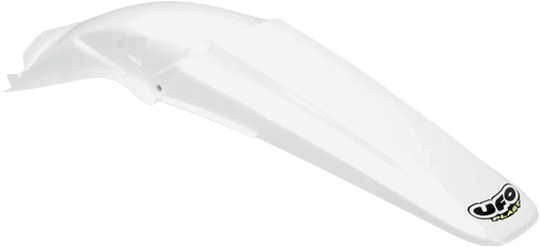 UFO Plast MX Rear Fender White - Honda CR250R 2002-2007