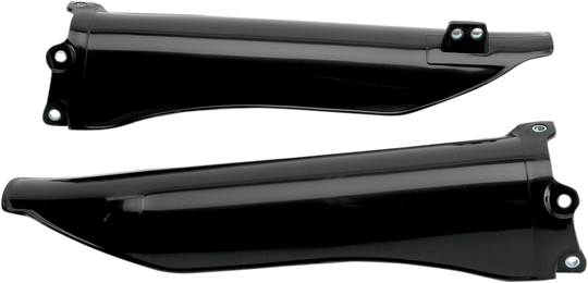 UFO Plast Fork Tube Protectors Black Kxf - Kawasaki KX250F and More