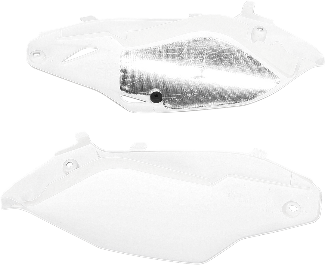 Acerbis Side Panels White - Kawasaki KX250F 2013-2016