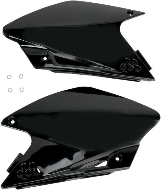 Acerbis Side Panels Black - Kawasaki KX250F 2006-2008