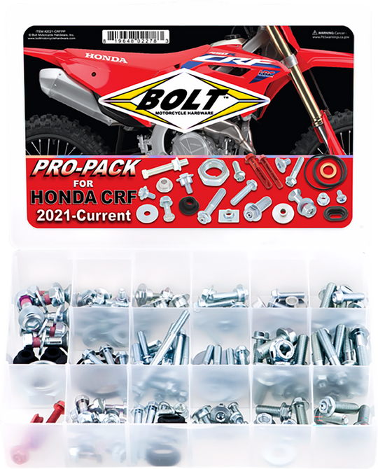 Bolt Pro Pack - Honda CRF450R and More