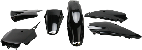 UFO Plast Replacement Body Kit Black - Suzuki RM85 2001-2023