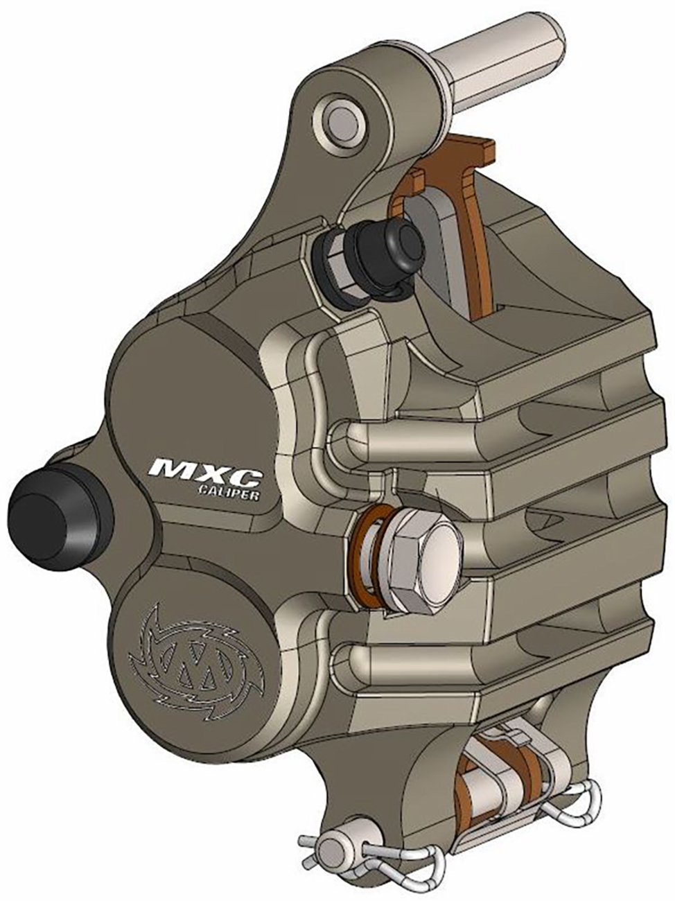 Moto-Master Mxc Caliper Front - Honda CRF450R and More