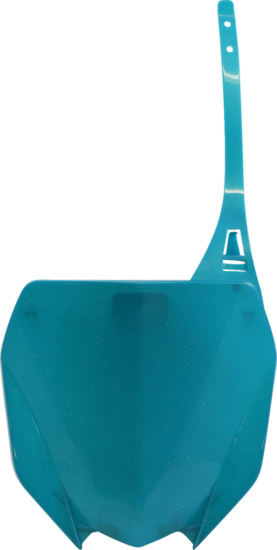 Acerbis Front Number Plate Teal - Yamaha YZ125 and More