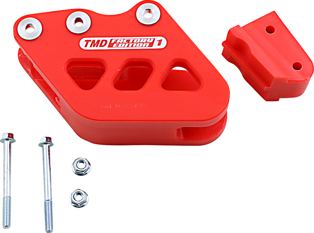 TM Designworks Chain Guide Red - Honda CR250R and More
