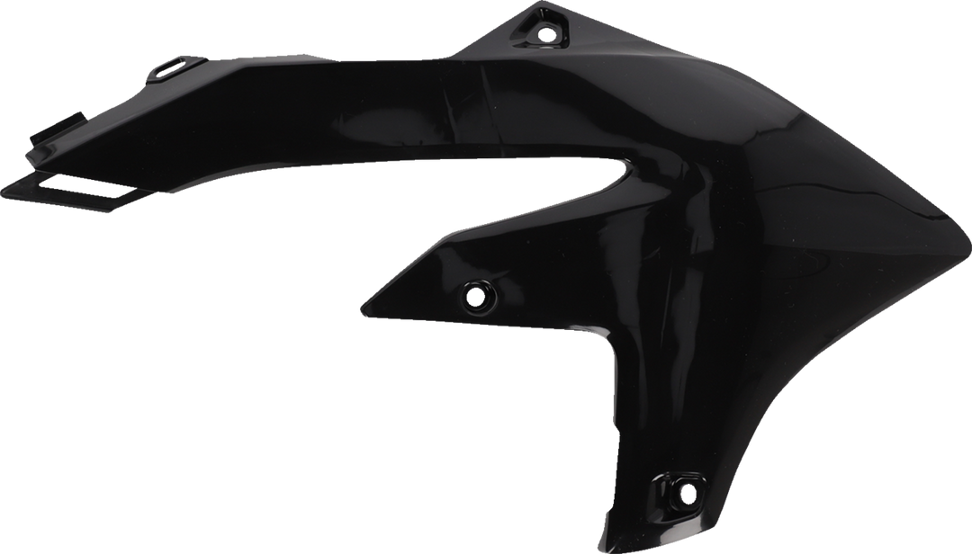 Cycra Radiator Shrouds Black - Yamaha WR250F and More