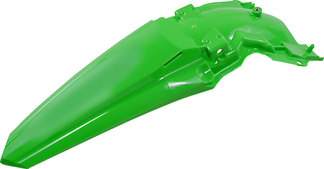 Cycra Powerflow Rear Fender Green OEM - Kawasaki KX250F and More