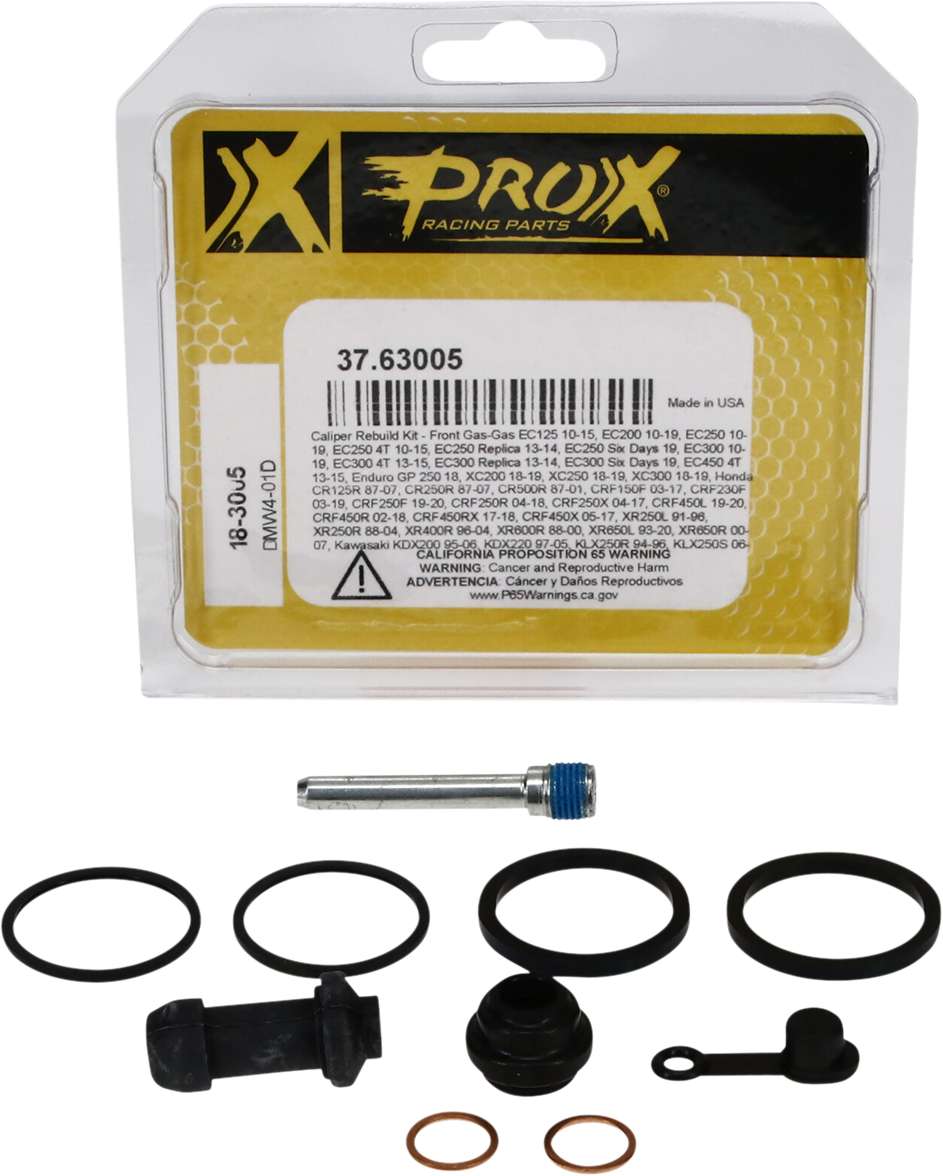 ProX Brake Caliper Rebuild Kit Front - Honda CRF450R and More