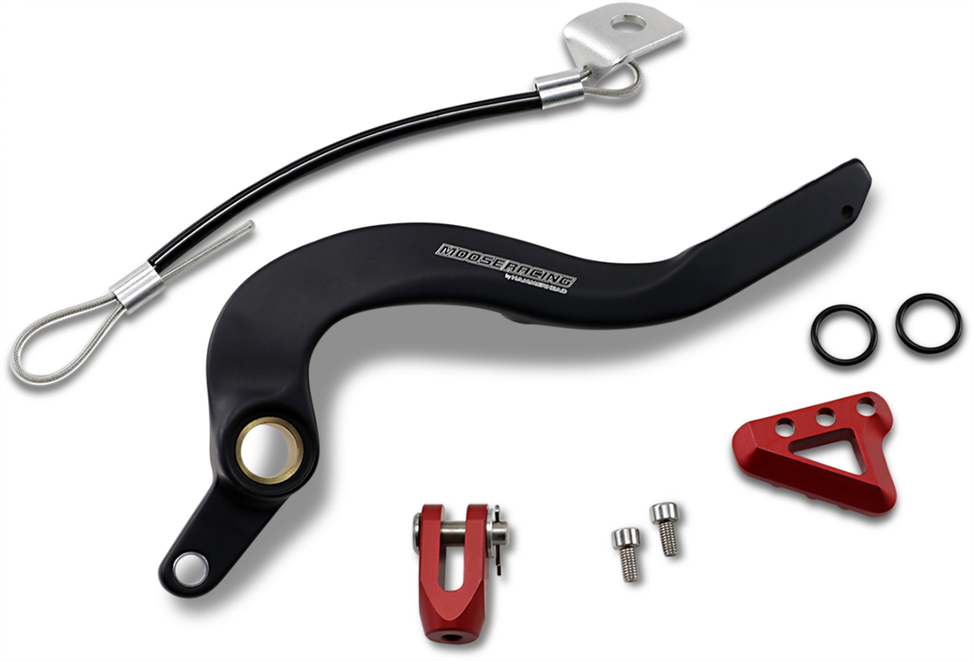 Moose Racing Brake Pedal Red - Honda CRF450R and More