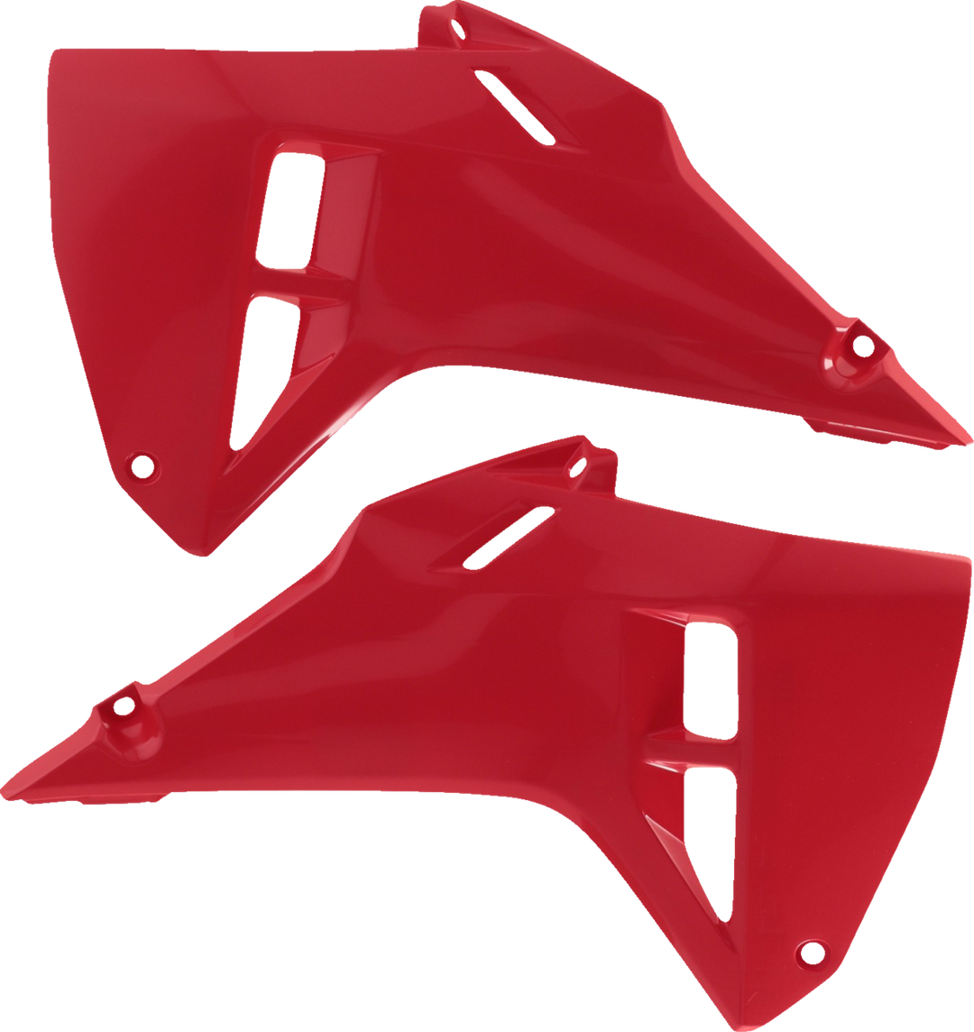 Acerbis Radiator Louvers Red - Honda CRF450R 2025